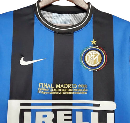 Inter Milán Retro 2010 Pantaloneta Obsequio